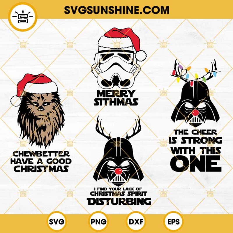 Star Wars Xmas SVG: Unleash the Festive Force in Your Designs