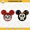 Sugar Skull Mickey Head SVG, Coco Disney SVG, Day Of The Dead SVG Digital Download Files