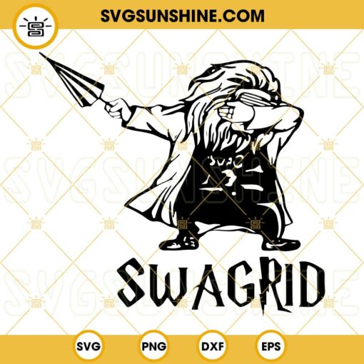 Swagrid Hagrid Dabbing SVG, Hagrid SVG, Harry Potter Characters SVG