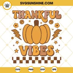 Thankful Grateful Blessed SVG, Thanksgiving SVG, Thankful SVG, Funny Turkey Day SVG
