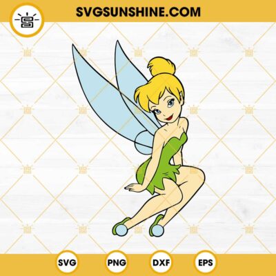 Tinkerbell SVG DXF EPS PNG Cricut Silhouette Clipart