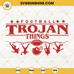 Trojans SVG, Football Trojan Things SVG, School Spirit SVG, Trojans Team SVG PNG DXF EPS Cricut Cut File