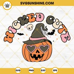 Wicked Cute Pumpkin Halloween SVG EPS DXF PNG Instant Download Cut File