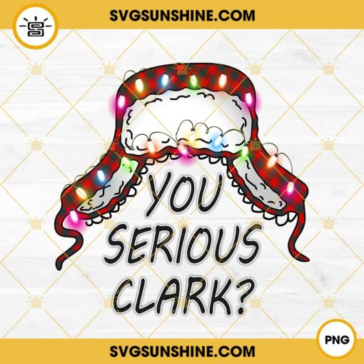 You Serious Clark PNG, Buffalo Plaid Clark Hat PNG, A Christmas Story PNG File