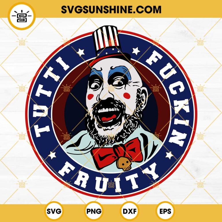 Captain Spaulding SVG DXF EPS PNG Designs Silhouette Vector Clipart