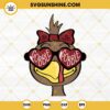 Cute Turkey With Bow SVG, Gobble Gobble SVG, Thanksgiving Turkey SVG PNG DXF EPS