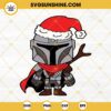 Mandalorian Christmas SVG, Star Wars Christmas SVG PNG EPS DXF Cut Files