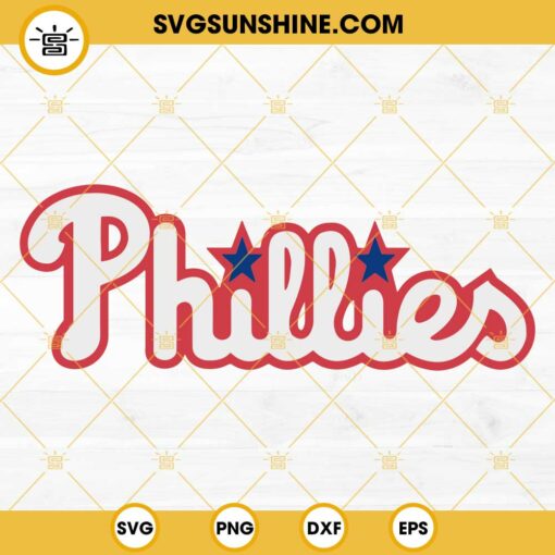 Phillies SVG, Phillies Logo SVG, Philadelphia Phillies SVG PNG DXF EPS Clipart
