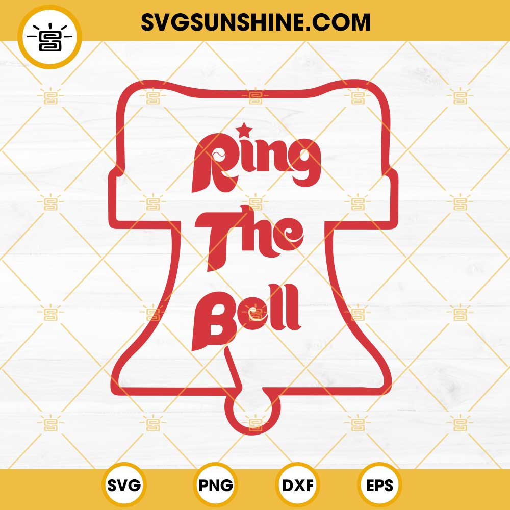 Phillies Ring The Bell SVG, Phillies Bell SVG, Philadelphia