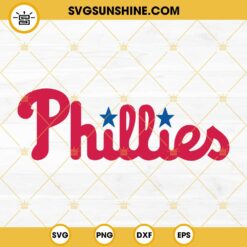 Phillies SVG PNG DXF EPS Cricut Silhouette Vector Clipart