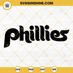 Phillies Baseball SVG, Phillies SVG, Philadelphia Phillies SVG PNG DXF EPS Cricut