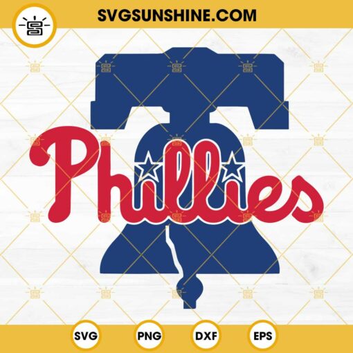 Phillies SVG, Phillies Liberty Bell SVG PNG DXF EPS Files