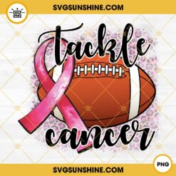 Tackle Breast Cancer PNG File Digital Download