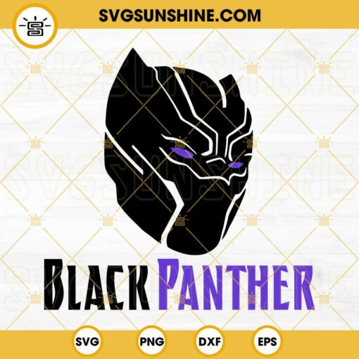 Black Panther 2022 SVG, Black Panther SVG, Wakanda Forever SVG PNG DXF EPS Vector Clipart