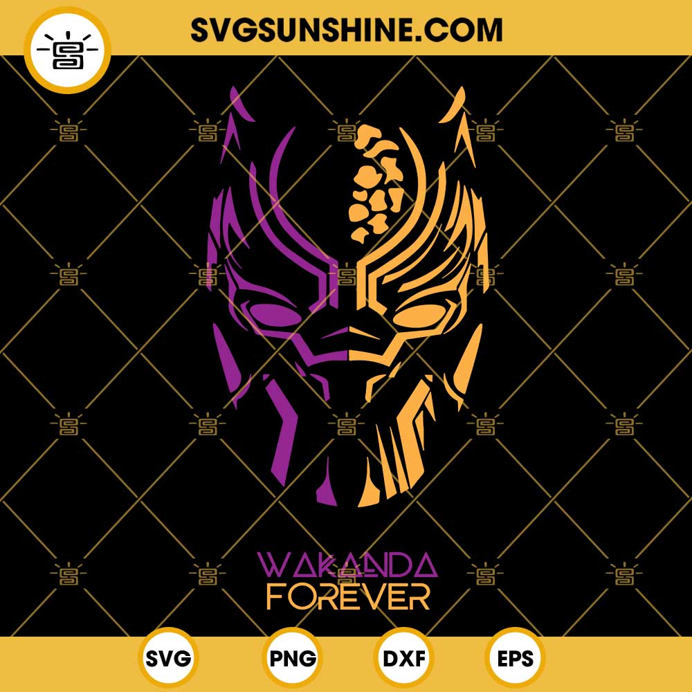 Black Panther Wakanda Forever SVG, Marvel SVG, The Avengers SVG