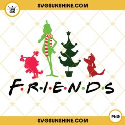 Christmas Friends PNG, Grinch PNG, Max Dog PNG, Cindy Lou Who PNG