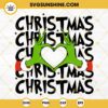 Christmas Grinch Hand SVG, Grinch Heart Hands SVG, Grinch Christmas SVG