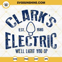 Clark's Griswold Electric SVG, National Lampoon's Christmas Vacation SVG PNG DXF EPS Cut Files