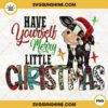 Cow Christmas PNG, Have Yourself A Merry Little Christmas PNG, Western Christmas PNG, Cow PNG