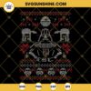 Darth Vader Ugly Christmas Sweater SVG, Darth Vader Christmas SVG PNG DXF EPS Cut Files