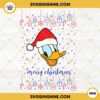 Donald Duck Ugly Christmas Sweater PNG File Digital Download