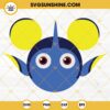Dory Mickey Ears SVG PNG DXF EPS Cut Files