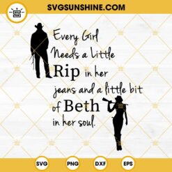 Every Girl Needs A Little RIP In Her Jeans SVG File Digital Download