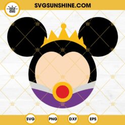 Evil Queen Snow White SVG, Disney Villians SVG