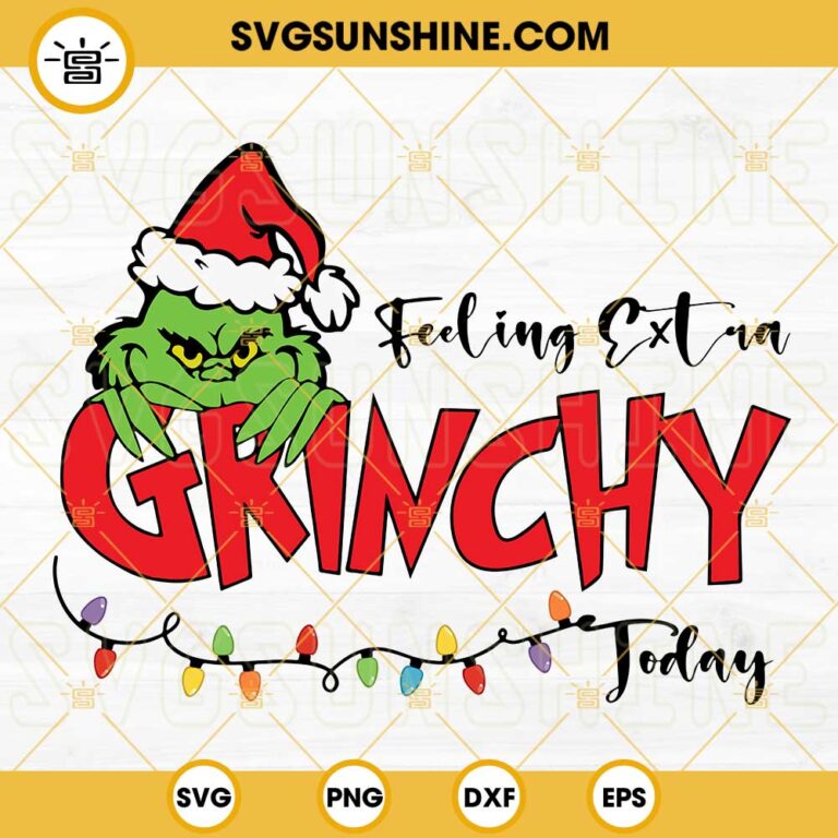 Embrace the Festive Spirit with Feeling Grinchy SVG: A Comprehensive Guide to Grinchmas Magic