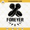 Wakanda Forever Salute SVG, Black Panther Hand Gesture SVG, Black Panther Wakanda Forever SVG