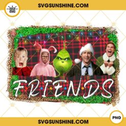 Friends Christmas PNG File Digital Download