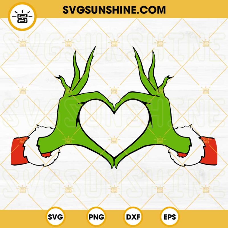 The Grinch Hands Heart SVG: A Symbol of Redemption and the Power of Love