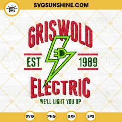 Griswold Electric SVG, Clark Griswold SVG, Christmas Movie SVG, Christmas Vacation SVG Digital Download