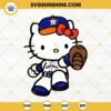 Hello Kitty Baseball Houston Astros SVG PNG DXF EPS Cricut Silhouette