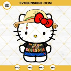Hello Kitty Fuck You Middle Finger SVG, Bad Hello Kitty SVG