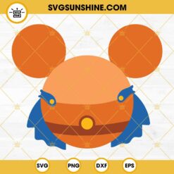 Hercules Mickey Mouse Ears SVG PNG DXF EPS Cut Files