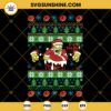 Homer Jay Simpson Ugly Christmas Design SVG, Simpson Christmas SVG PNG DXF EPS Cut Files