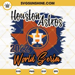 Houston Astros 2022 World Series SVG PNG File, Astros World Series Champions 2022 SVG Digital Download