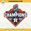 Houston Astros World Series Champions 2022 SVG PNG DXF EPS Cricut Vector Clipart