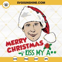 Merry Christmas Kiss My Ass SVG, Christmas Vacation Movie SVG, Clark Griswold SVG, Funny Christmas Movie SVG