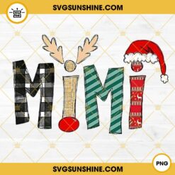 Mimi Christmas PNG File Digital Download