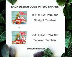 Peanuts Merry Christmas 20oz Tumbler PNG, Snoopy Christmas Tumbler PNG File