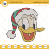 Donald Duck Christmas Embroidery Design File