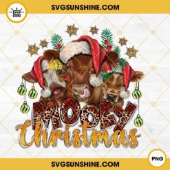 Mooey Christmas Cows PNG, Christmas Holstein PNG, Western Christmas Cows PNG