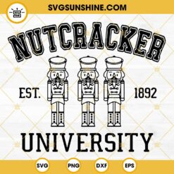 Nutcracker University SVG, Nutcracker SVG, Nutcracker Christmas SVG