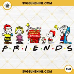 Peanuts Friends Christmas PNG, A Charlie Brown Christmas PNG, Snoopy Christmas PNG