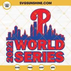 Phillies 2022 World Series SVG, Phillies P SVG, Philadelphia Phillies Baseball SVG