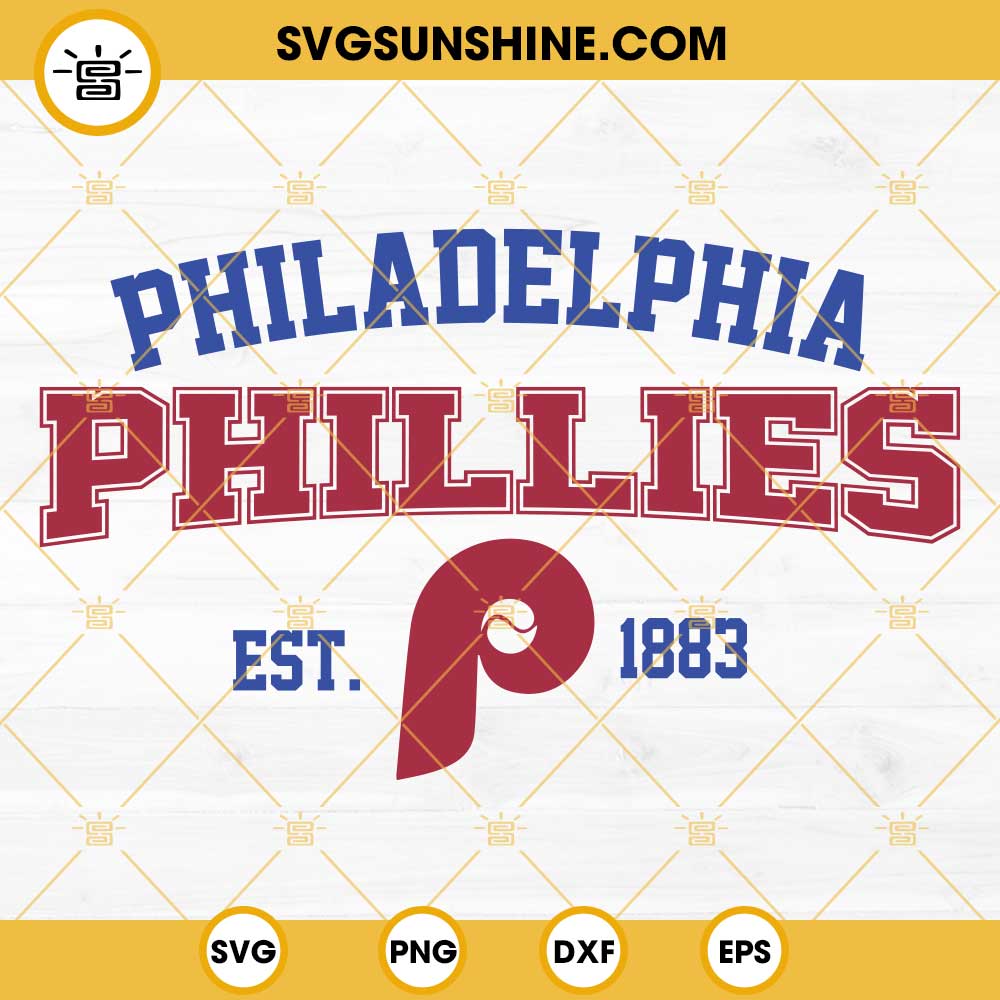 Philadephia Phillies National League Champions SVG Cutting File