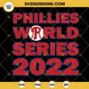 Phillies World Series 2022 SVG, Phillies SVG, Phillies Baseball SVG, Phillies P SVG