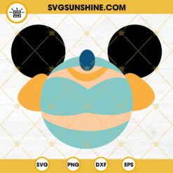 Princess Jasmine SVG, Disney Princess Mouse Ears SVG PNG DXF EPS Cut Files